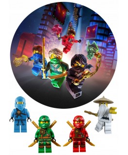 Lego ninjago OPŁATEK NA...