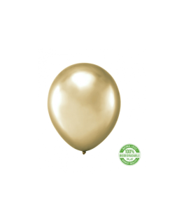 Balon biodegradowalny złoty lateksowy 12 cali