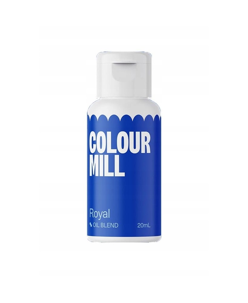 colour mill royal blue królewski niebieski barwnik olejowy