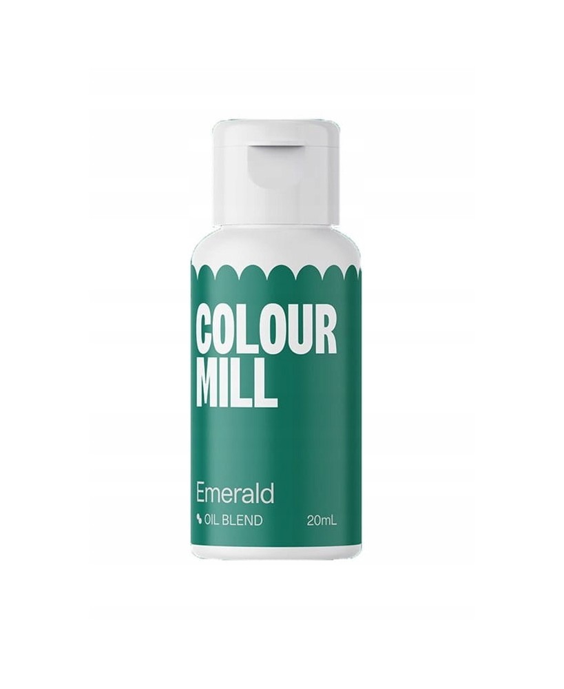 colour mill emerald szmaragdowy barwnik olejowy do mas tłustych