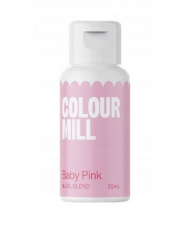colour mill baby pink różowy barwnik olejowy do mas tłustych