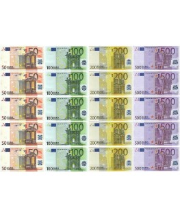 euro A4 wydruk cukrowy papier drukowane pieniądze jadalne
