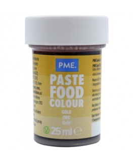 Pme gold oro 25ml paste food colour