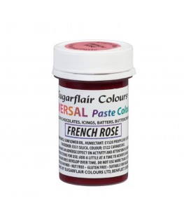 Sugarflair french rose barwnik żel 22g różowy